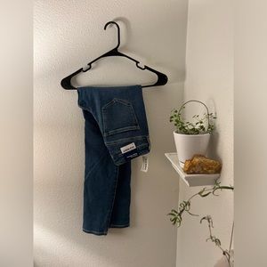 old navy NWT jeans rockstar super skinny straight leg denim brand new bluejeans